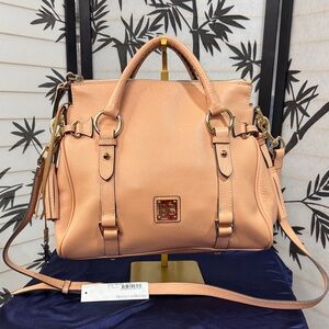 Dooney & Bourke Peach Satchel